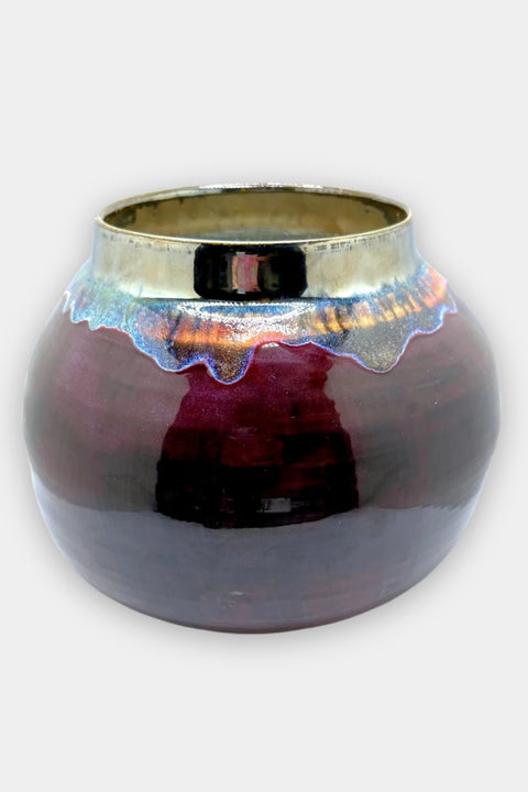 palladium plum vase
