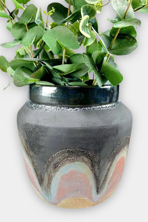 volcanic rainbow planter