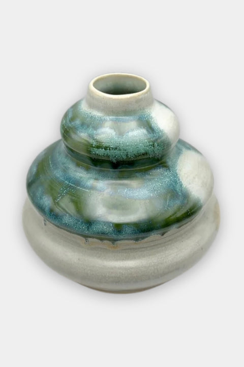 patina bubble vase