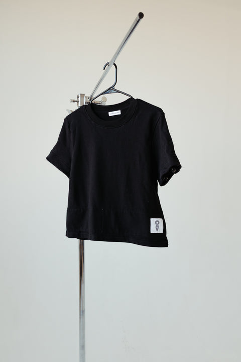 studio pullover | fitted black