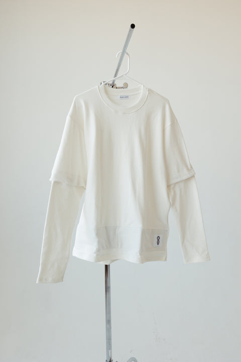 studio pullover | oversized off white
