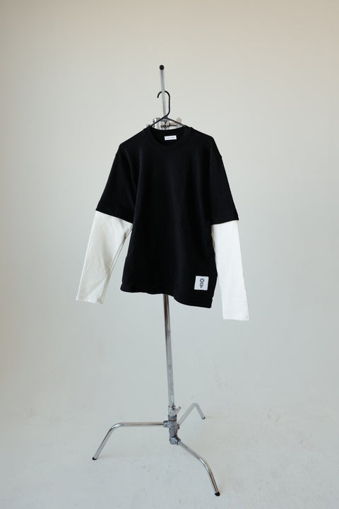 studio pullover | oversized black